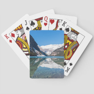 Weerspiegeling op Lake Louise - Banff NP, Canada Pokerkaarten