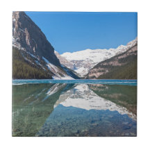 Weerspiegeling op Lake Louise - Banff NP, Canada