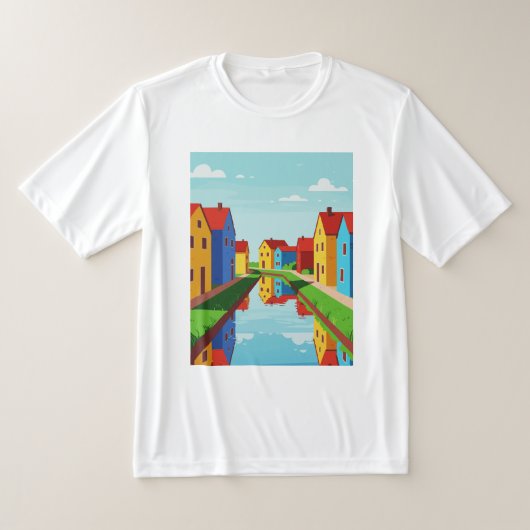Weerspiegeling T-shirt (Laagn)