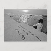 Weerspiegeling van het zeeoppervlak briefkaart (Voorkant)