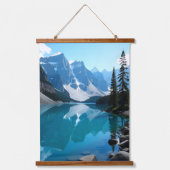 Weerspiegelingen van Sereniteit Hangend Wandkleed (Voorkant 2)