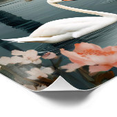 Weerspiegelingen van Sereniteit Perfect Poster (Hoek)