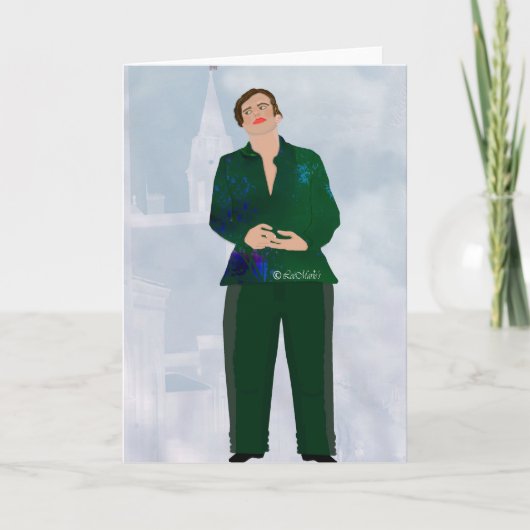 Weerspiegelt LeeMarie's creatieve ontwerp Kaart (Voorkant)