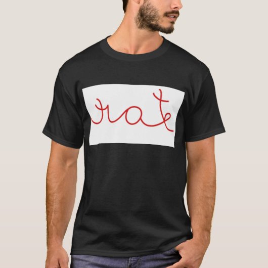 Weerspiegelvormig ontwerp met liefdesinstelling t-shirt (Voorkant)