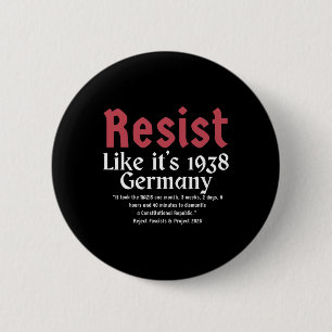 Weersta alsof het 1938 Duitsland 4 is Ronde Button 5,7 Cm