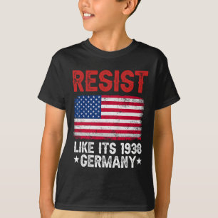 Weersta alsof het 1938 Duitsland Historisch Duitsl T-shirt