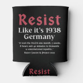 Weersta alsof het Duitsland van 1938 is Blikjeskoeler (Voorkant)