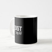Weersta - Anti Trump Af - Koffiemok (Voorkant links)