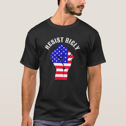 Weersta Bigly | anti-Trump T-shirt (Voorkant)