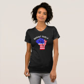Weersta Bigly | anti-Trump T-shirt (Voorkant volledig)