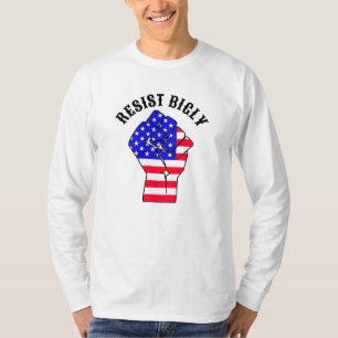 Weersta Bigly   anti-Trump T-shirt