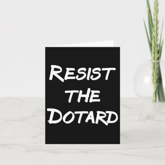 Weersta de Dotard Kaart (Voorkant)