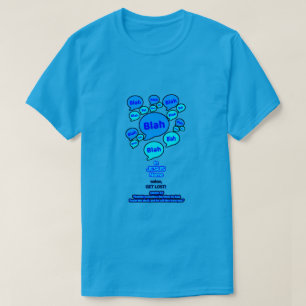 Weersta de duivel - Blauwe Logo - T-shirt