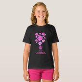 Weersta de duivel - Roze Logo - T-shirt (Voorkant volledig)