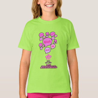 Weersta de duivel - Roze Logo - T-shirt
