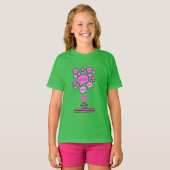 Weersta de duivel - Roze Logo - T-shirt (Voorkant volledig)