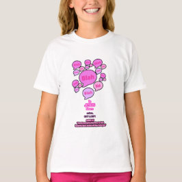 Weersta de duivel - Roze Logo - T-shirt