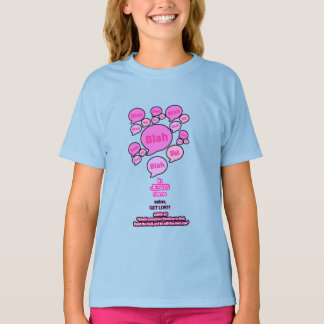Weersta de duivel - Roze Logo - T-shirt