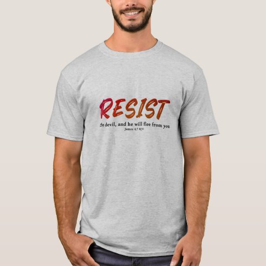 Weersta de duivel t-shirt (Voorkant)