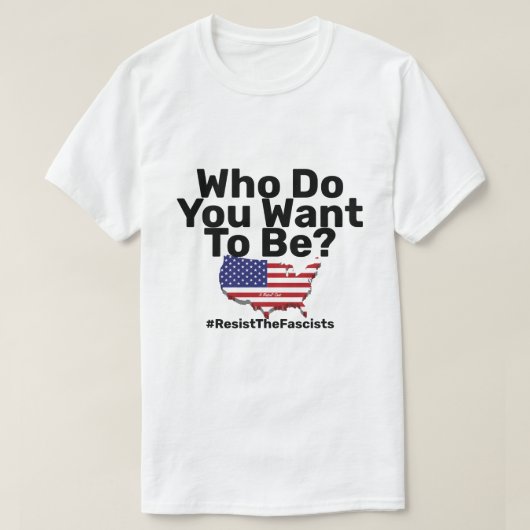 Weersta de fascisten - een MisterP-Shirt T-shirt (Design voorkant)