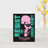 Weersta de Great Reset Anti Globylist Kaart (Gele Bloem)