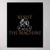 Weersta de machine poster (Voorkant)