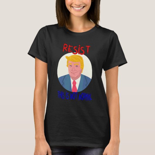 Weersta Dit Is Niet Normaal  Sarcastisch T-shirt (Voorkant)