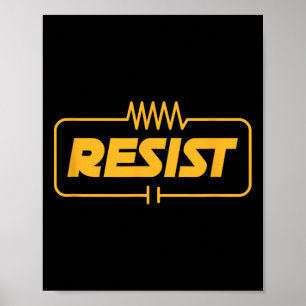 Weersta Elektrisch Engineer Elektronische Elektric Poster