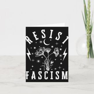 Weersta fascisme met lange mouwen kaart