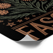 Weersta fascisme Protest Trump Anti Trump 3 Poster (Hoek)