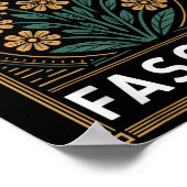 Weersta fascisme Protest Trump Anti Trump 4 Poster (Hoek)