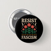 Weersta fascisme Protest Trump Anti Trump 5 Ronde Button 5,7 Cm (Voorkant /achterkant)