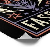 Weersta fascisme Protest Trump Anti Trump 6 Poster (Hoek)