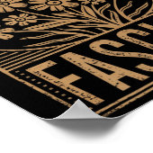 Weersta fascisme Protest Trump Anti Trump Premium  Poster (Hoek)