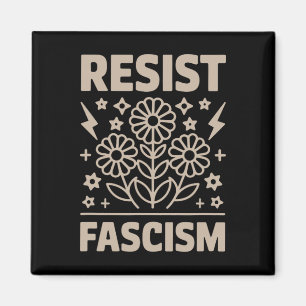 Weersta Fascisme Protesteer Trump Anti Trump 12  Magneet