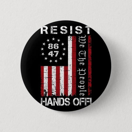 Weersta Handen af Protest 86 47 8647 Protest Opsla Ronde Button 5,7 Cm (Voorkant)