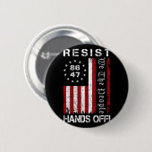 Weersta Handen af Protest 86 47 8647 Protest Opsla Ronde Button 5,7 Cm (Voorkant /achterkant)