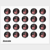 Weersta Handen af Protest 86 47 8647 Protest Opsla Ronde Sticker (Vel)