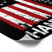 Weersta handen af van protest Wij redden de vlag v Poster (Hoek)