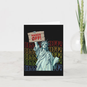 Weersta handen af van Wij, het Amerikaanse volk F Kaart