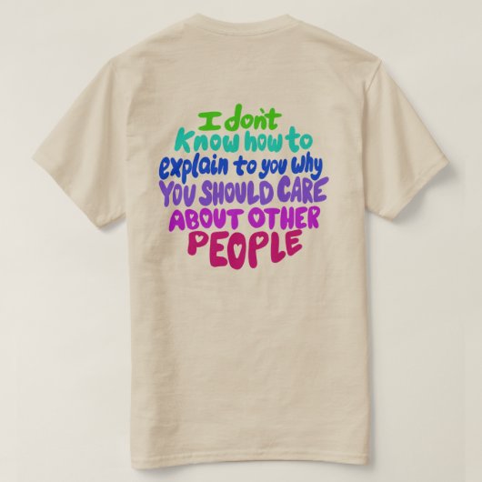 Weersta Handgeschreven T-shirt (Design achterkant)