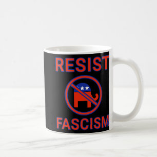 Weersta het fascisme koffiemok