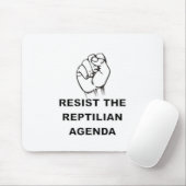 Weersta het Reptiliaanse Agenda Muismat (Met muis)
