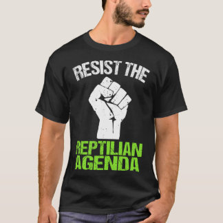 Weersta het Reptilian Agenda T-Shirt