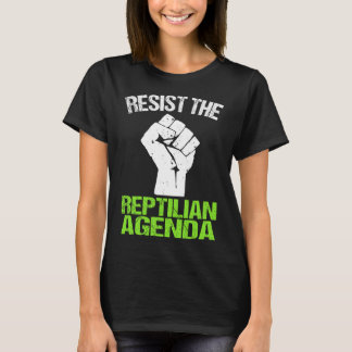 Weersta het Reptilian Agenda T-Shirt