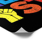 Weersta homoseksuele LGBT-gemeenschap geschenk voo Poster (Hoek)