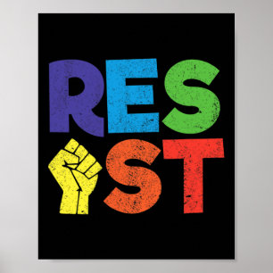 Weersta homoseksuele LGBT-gemeenschap geschenk voo Poster