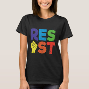 Weersta homoseksuele LGBT-gemeenschap geschenk voo T-shirt
