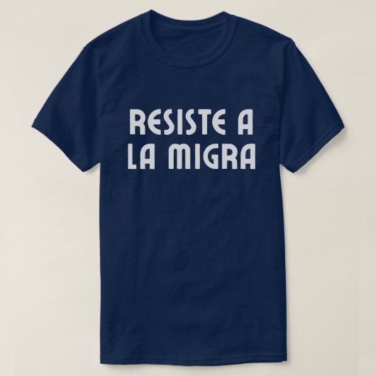 Weersta ICE Spaans Taal Protest T-shirt (Design voorkant)