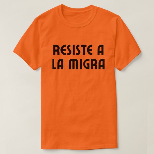 Weersta ICE Spaans Taal Protest T-shirt (Design voorkant)
